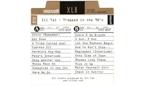 Ill Tal - Trapped in the 90's